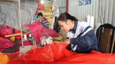 Tekstil Fabrikası işçileri