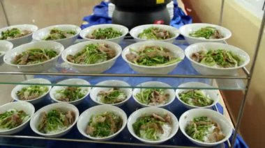 Restoranda kahvaltı.