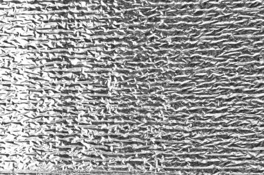 Gümüş alüminyum folyo doku.