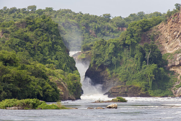 Murchison Falls in Uganda, Africa