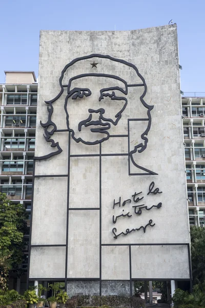 Τσε Γκεβάρα μνημείο στο plaza de la revolucion — Φωτογραφία Αρχείου