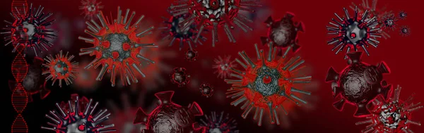 Covid Modello Coronavirus Stile Pop Art Concetto Protezione Individuale Contro — Foto Stock