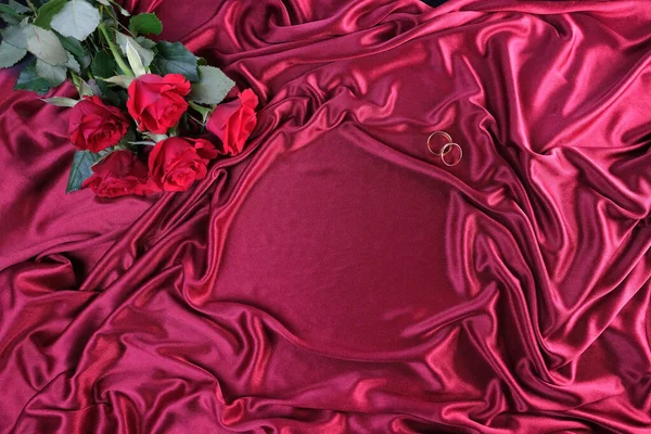 Texture Luxury Pink Silk Fabric Background Drapery Fashion Design Gold — Stock Photo, Image