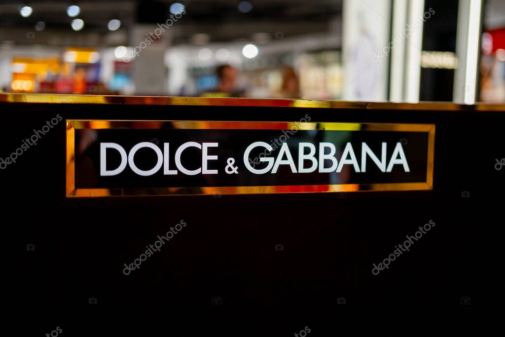 Luxury Dolce & Gabbana boutique, High-end fashion retail in Milan, shopping Galleria, European fashion destination, Italian designer wear, Milan, Italy - May 21, 2025
