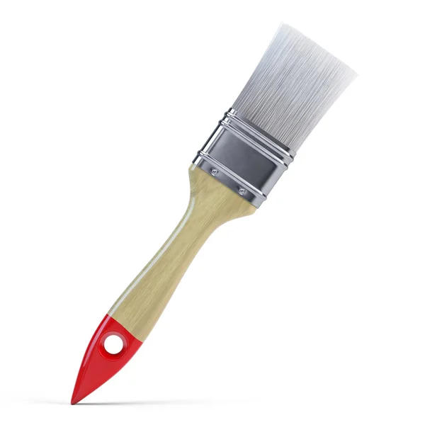 Paint brush isolated on a white background - 3d render — Stock Photo, Image