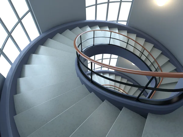 Wendeltreppe — Stockfoto