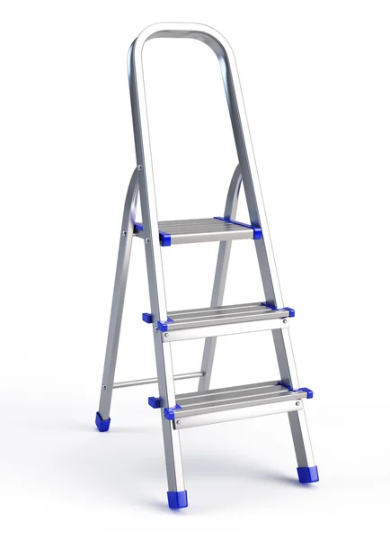 Metalen stap ladder — Stockfoto