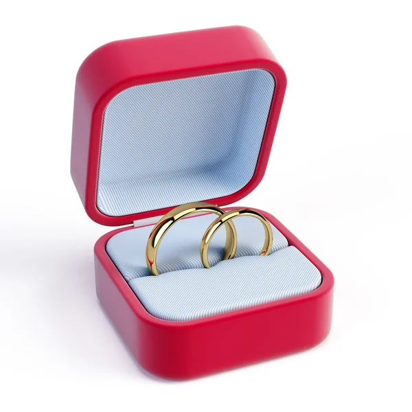 Wedding rings — Stock Photo, Image