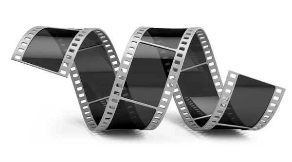 Film isolated on white — Stock Photo, Image