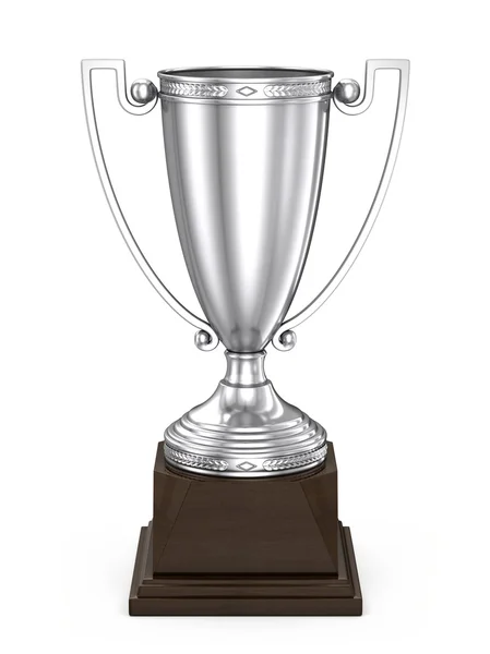 Second Place Silver trophy Cup — Stock Photo, Image