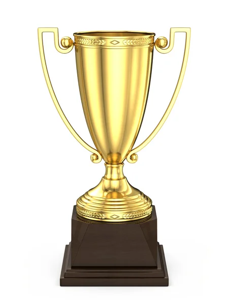 Taça do vencedor - Primeiro lugar troféu — Fotografia de Stock