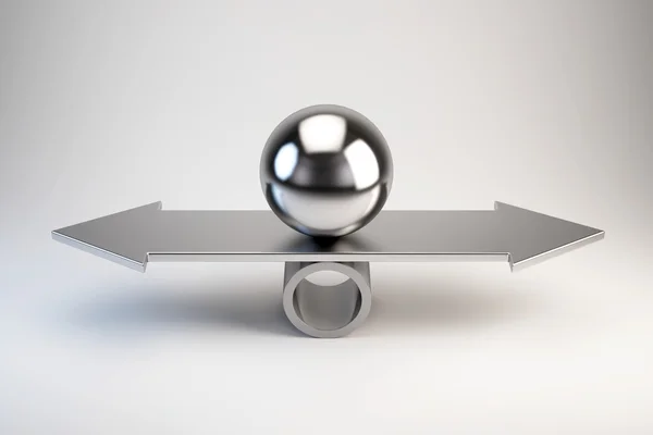 Balance and choice concept — Stock Photo, Image