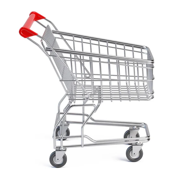 Supermarket shopping cart — Stock Photo, Image