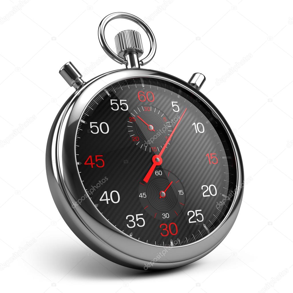 Stopwatch on white background Stock Photo by ©Sashkin7 83552838