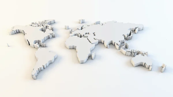 Mapa do mundo dos negócios — Fotografia de Stock