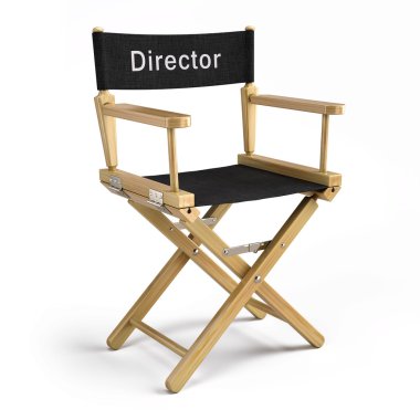 Yönetmen koltuğu beyaz