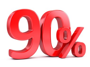 Ninety percent discount clipart