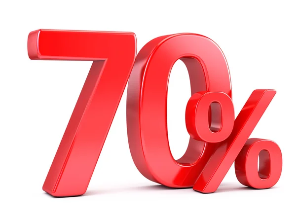 Seventy percents discount — Stock Photo, Image