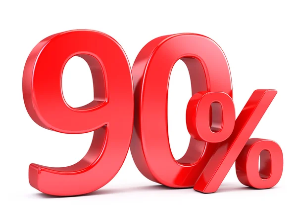 Ninety percent discount — Stock Photo, Image