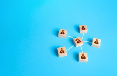 Birbirine bağlı bankalar ve dünya para birimleri para çantaları. Finansal sistem, ulusal rezerv sistemi kavramı. Yatırım fonları. Kredi kaynaklarının uluslararası sermaye piyasalarında cazibesi. Ödünç alıyorum..