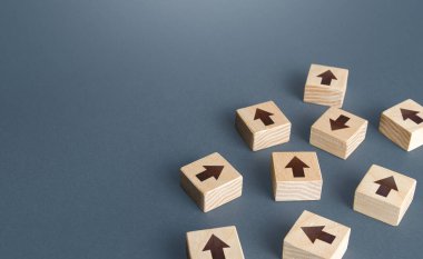 Düzensiz ok dizileri. Yeni fırsatlar ve düşünce özgürlüğü. Birleşmiş sistem, fikir ve amaç eksikliği. Planlama, konsolidasyon, birleşme. Düzeni ve disiplini sağlamak. Liderlik vasıfları