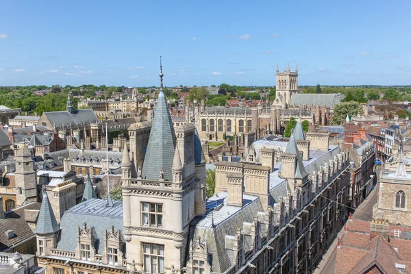 Cambridge England - View of historic architecture. — Stock Photo, Image