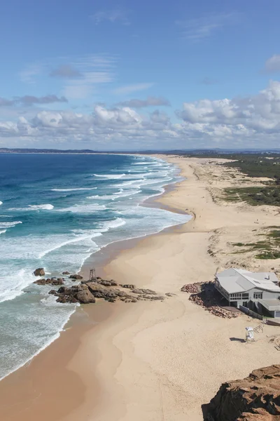 Rudy plaży - newcastle australia — Zdjęcie stockowe