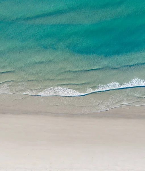 Vista Cima Para Baixo Incrível Praia Noah Beach Queensland Austrália — Fotografia de Stock