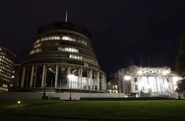 Веллінгтон - будівлі парламенту — стокове фото