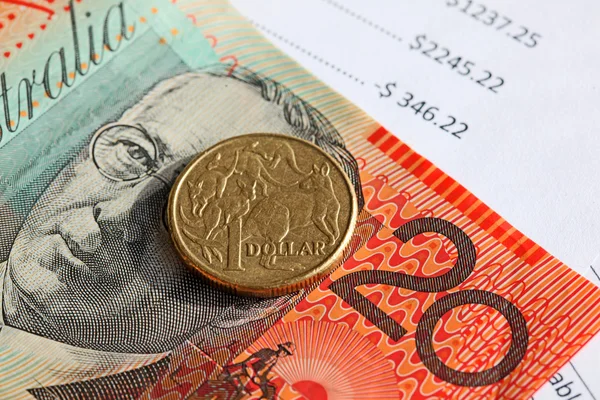 Australische geld — Stockfoto