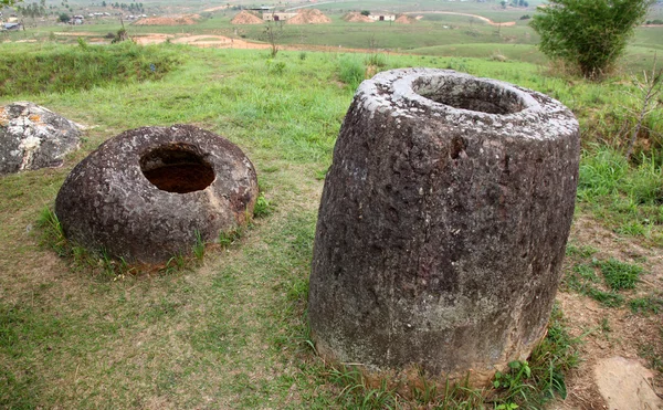 Plain of Jars in Phonsavan, Laos. — Stock Photo, Image