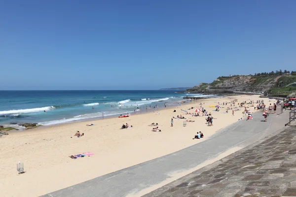 Spiaggia di Newcastle - australia — Foto Stock