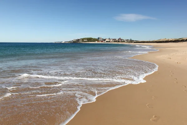 Nobbys beach - newcastle Australien — Stockfoto