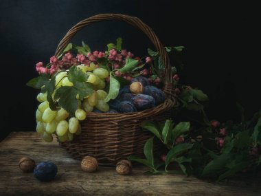 Meyve sepeti ile dolu bir hayat