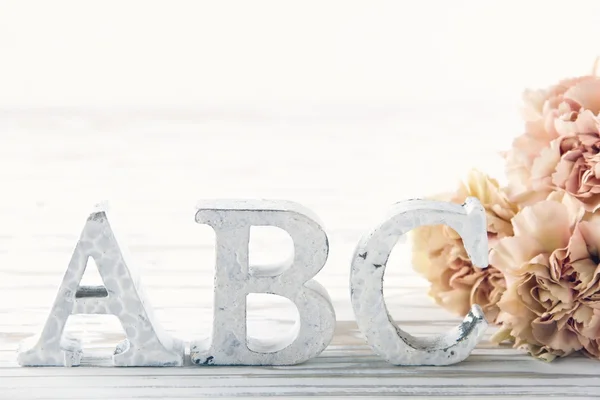 Letters ABC1 — Stock Photo, Image