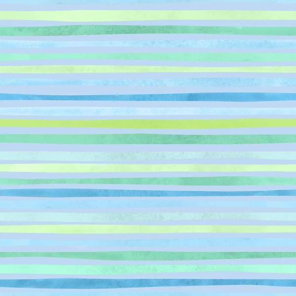 グレーの背景に鮮やかな青と緑のストライプとシームレスなパターン — ストック写真
