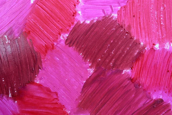 Streszczenie Tekstury Pomalowane Plama Szminka Różnych Odcieniach — Zdjęcie stockowe