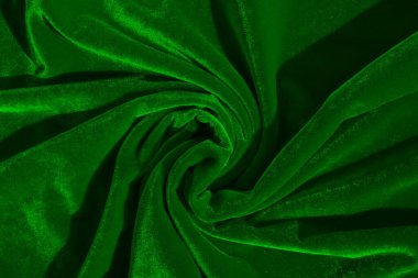 Güneşte parlayan buruşuk kadife kumaşın dokusu