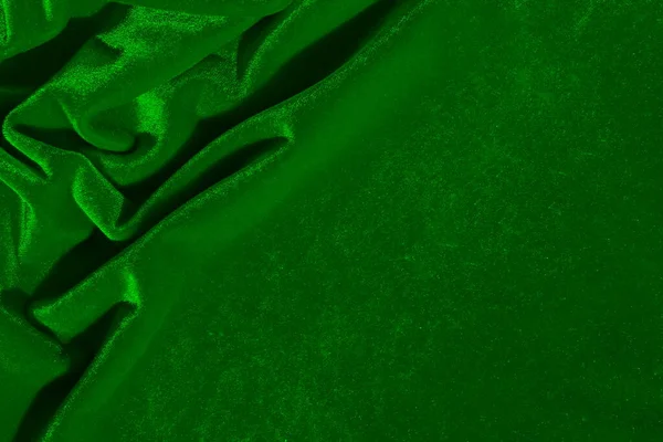 テキストのための場所と太陽の下で輝く砕いたベルベットの生地のテクスチャ — ストック写真