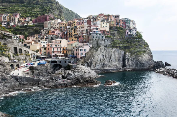 Manarola のチンクエ ・ テッレ, イタリア — ストック写真