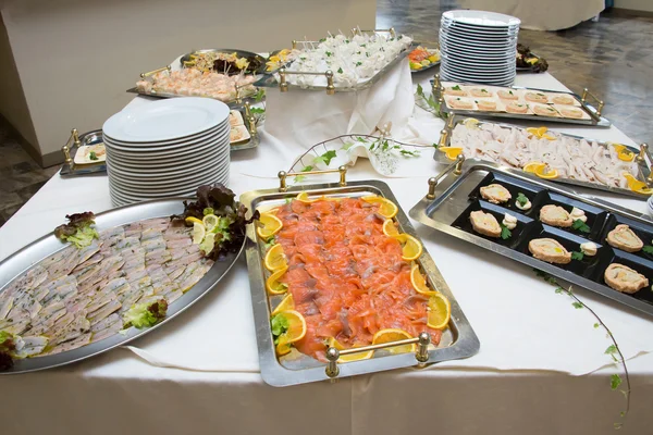 A buffet — Foto Stock