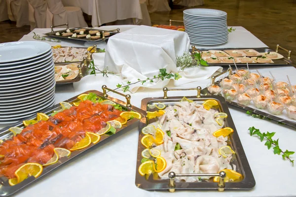 A buffet — Foto Stock