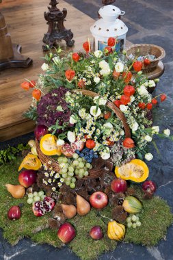 güzel sonbahar kompozisyon