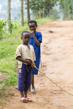 iki Afrikalı çocuklar