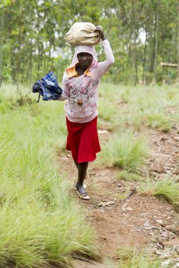 Afrikalı kız - Ruanda