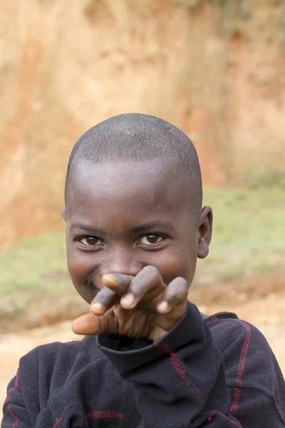 Um menino africano Fotos De Bancos De Imagens Sem Royalties