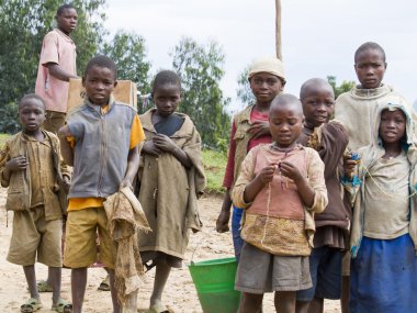 Bazı Afrika çocuklar