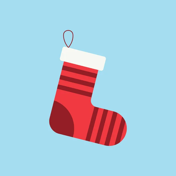 Chaussettes Pour Noël Vector Illustration Colorée Chaussettes Nouvelle Année Pour — Image vectorielle