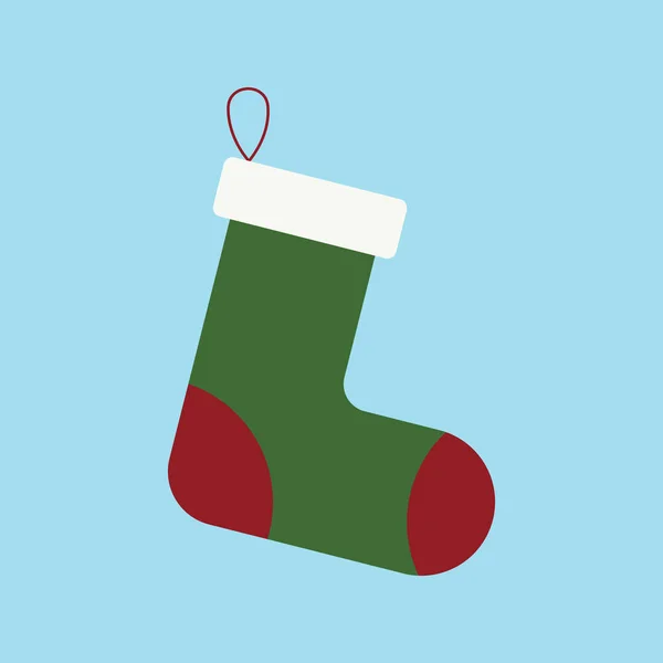 Chaussettes Pour Noël Vector Illustration Colorée Chaussettes Nouvelle Année Pour — Image vectorielle