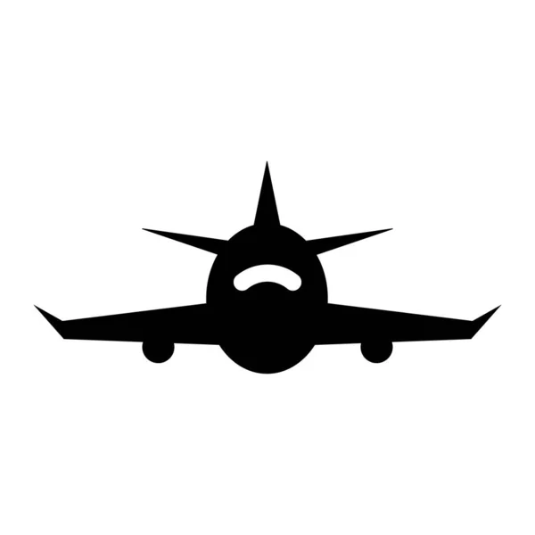 Ikona Projektu Samolotu Wektor Izolowany Ilustracja — Wektor stockowy